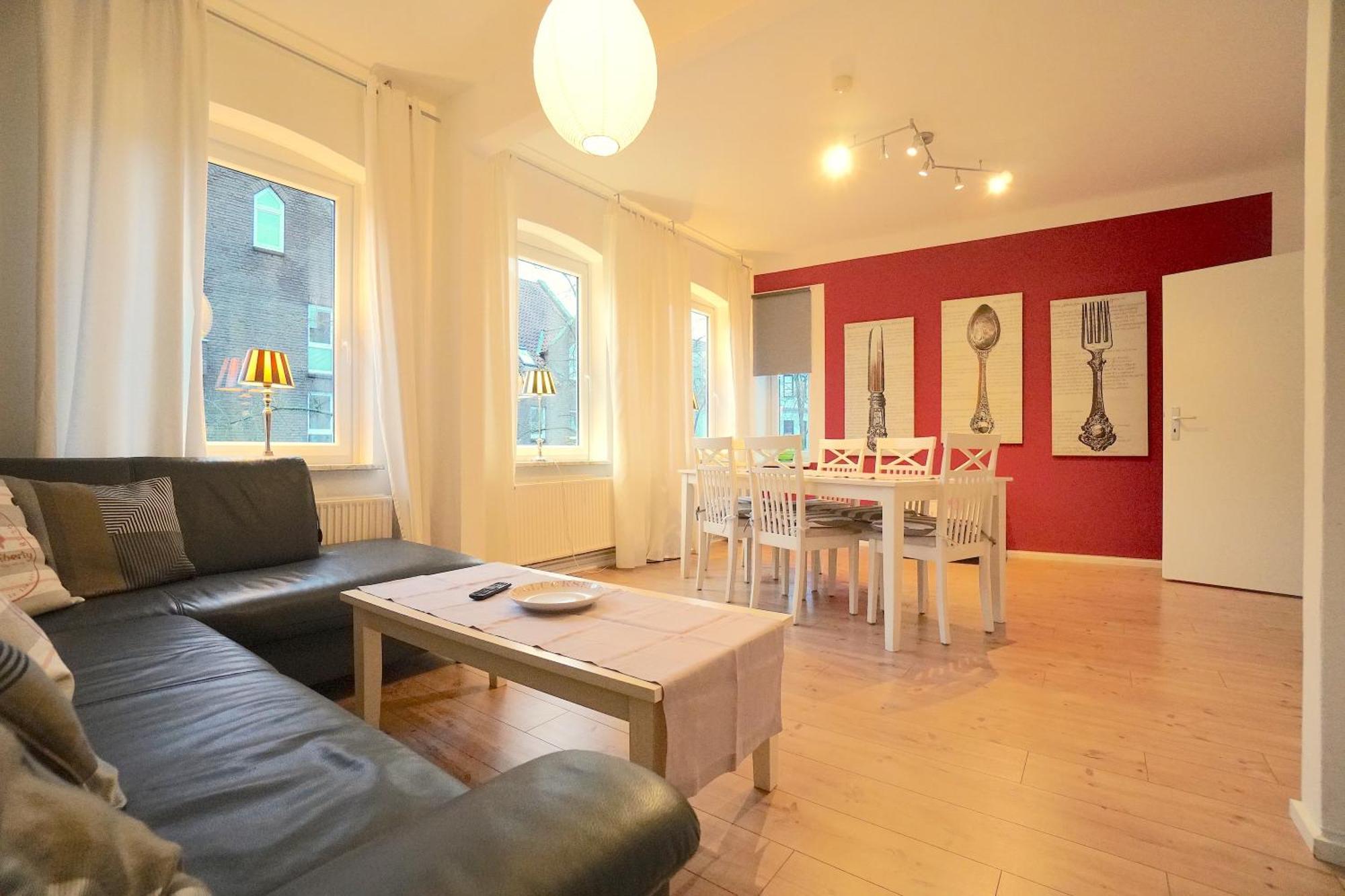 Ferienwohnung Moewe In Zentraler Lage Eckernförde Dış mekan fotoğraf